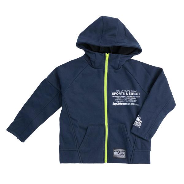 ニードルワーク（NEEDL WORK）OFFICIAL TEAM　WIND　STOP　SPORTS ZIP-UP HOODEI　機能性パーカー(110cm・120cm・130cm・140cm） | OFFICIAL TEAM | 01