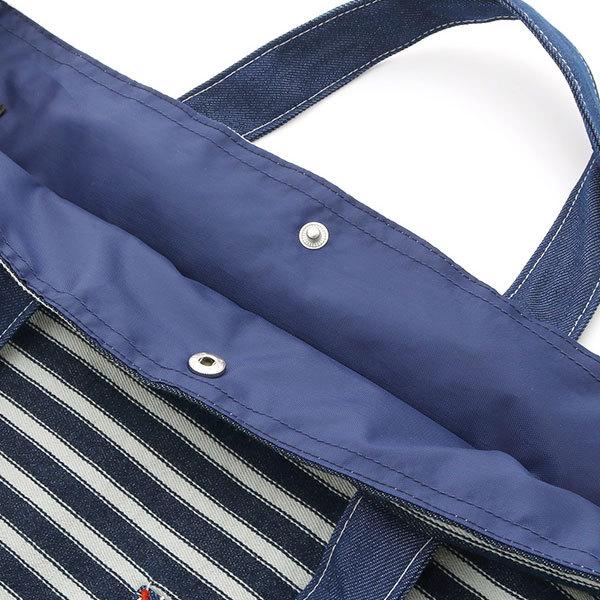 オーシャンアンドグラウンド　OCEAN&GROUND　レッスンバッグBLUE BLUE　手さげ袋　サブバッグ　デニム（小学校　男の子　女の子　体操服袋　） | Ocean&Ground | 12