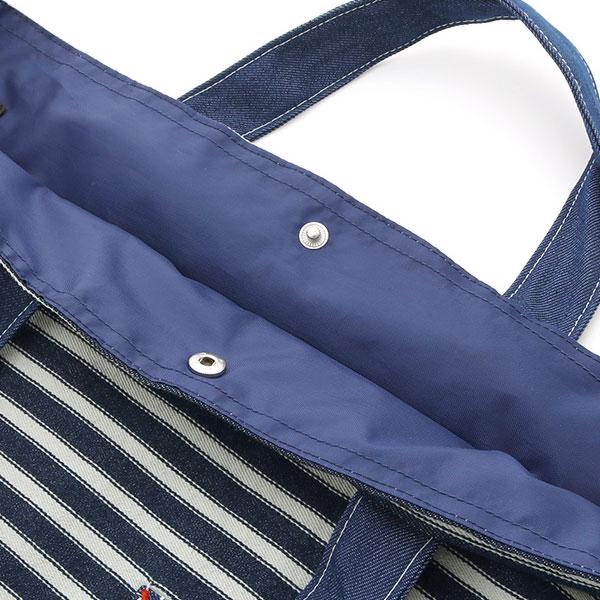 オーシャンアンドグラウンド　OCEAN&GROUND　レッスンバッグBLUE BLUE　手さげ袋　サブバッグ　デニム（小学校　男の子　女の子　体操服袋　） | Ocean&Ground | 12