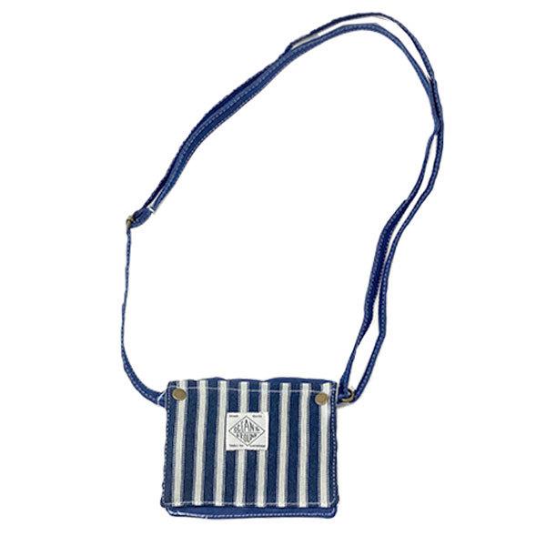 オーシャンアンドグラウンド　OCEAN&GROUND　2WAY移動ポケットBAG　BLUE　BLUE クリップ式 ポケット ポーチ デニム (紐付き　クリップ付き） | Ocean&Ground | 01