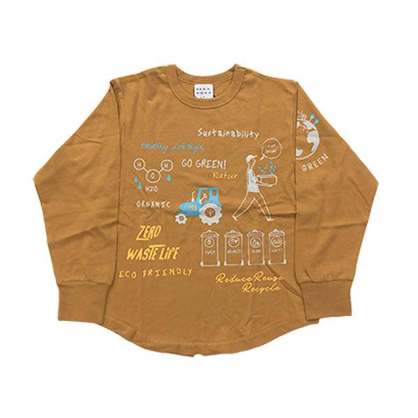 ニードルワーク（NEEDL WORK）OFFICIAL TEAM SASTAINABILITY 長袖Tシャツ(150cm・S） | OFFICIAL TEAM | 01