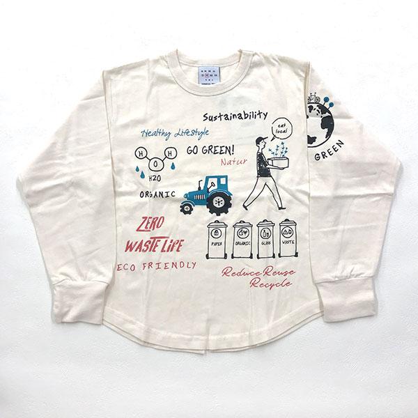 ニードルワーク（NEEDL WORK）OFFICIAL TEAM SASTAINABILITY 長袖Tシャツ(150cm・S） | OFFICIAL TEAM | 03