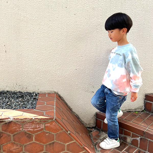 ニードルワーク（NEEDL WORK）OFFICIAL TEAM　タイダイ染めロゴ スウェット(150cm・S・M・L） | OFFICIAL TEAM | 10