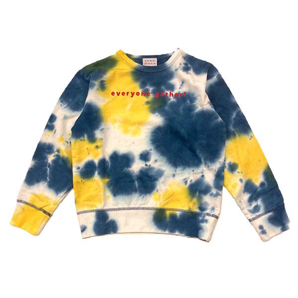 ニードルワーク（NEEDL WORK）OFFICIAL TEAM　タイダイ染めロゴ スウェット(150cm・S・M・L） | OFFICIAL TEAM | 03