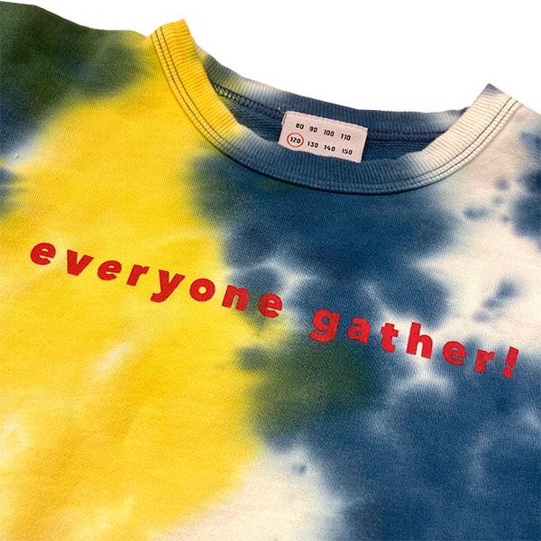 ニードルワーク（NEEDL WORK）OFFICIAL TEAM　タイダイ染めロゴ スウェット(150cm・S・M・L） | OFFICIAL TEAM | 07