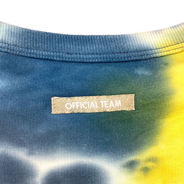 ニードルワーク（NEEDL WORK）OFFICIAL TEAM　タイダイ染めロゴ スウェット(90cm・100cm・110cm・120cm・130cm・140cm） | OFFICIAL TEAM | 05