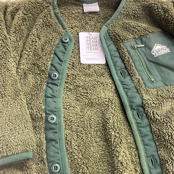 ニードルワーク（NEEDL WORK）OFFICIAL TEAM　ボアフリースジャケット(90cm・100cm・110cm・120cm・130cm・140cm） | OFFICIAL TEAM | 09