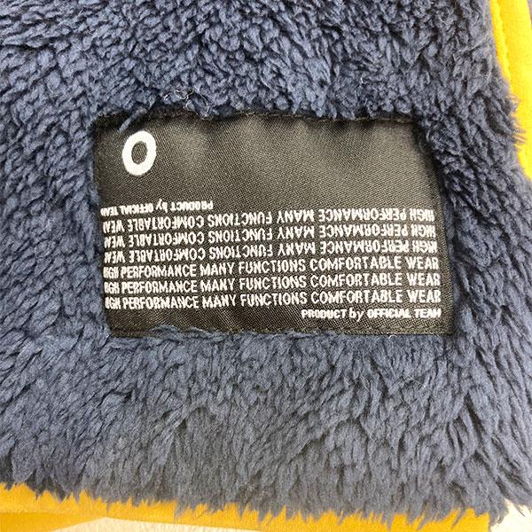 ニードルワーク（NEEDL WORK）OFFICIAL TEAM　ボアフリースジップアップ(90cm・100cm・110cm・120cm・130cm・140cm） | OFFICIAL TEAM | 07