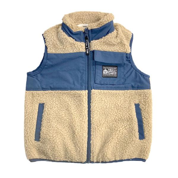 ニードルワーク（NEEDL WORK）OFFICIAL TEAM　ボアジップアップベスト(90cm・100cm・110cm・120cm・130cm・140cm） | OFFICIAL TEAM | 01