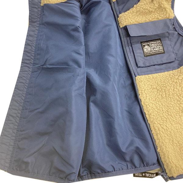 ニードルワーク（NEEDL WORK）OFFICIAL TEAM　ボアジップアップベスト(90cm・100cm・110cm・120cm・130cm・140cm） | OFFICIAL TEAM | 03