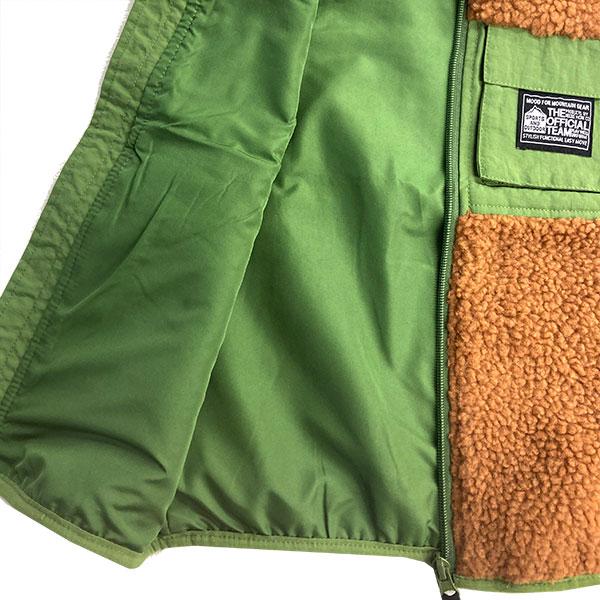 ニードルワーク（NEEDL WORK）OFFICIAL TEAM　ボアジップアップベスト(90cm・100cm・110cm・120cm・130cm・140cm） | OFFICIAL TEAM | 06