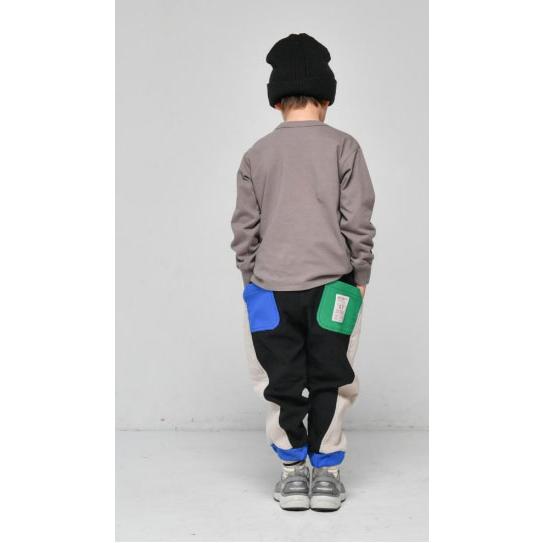 ●40%OFFセール●ニードルワーク OFFICIAL TEAM スラブ天竺 ステッカー柄 Tシャツ 長袖 ロンT ( 110 120 130 140 150 ) | OFFICIAL TEAM | 03