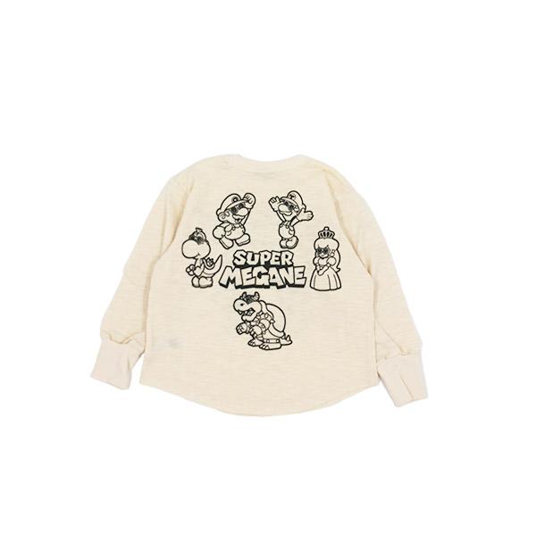 ニードルワーク （NEEDL WORK） OFFICIAL TEAM ゲームラウンド 長袖Tシャツ( 110 120 130 140 150 ) | OFFICIAL TEAM | 02