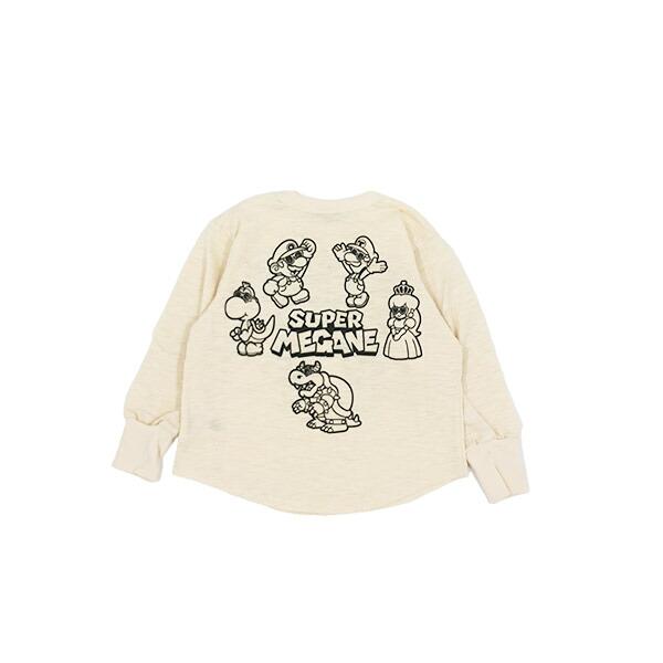 ニードルワーク （NEEDL WORK） OFFICIAL TEAM ゲームラウンド 長袖Tシャツ( 110 120 130 140 150 ) | OFFICIAL TEAM | 02