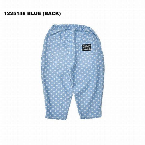 ニードルワーク （NEEDL WORK） OFFICIAL TEAM ドット柄デニムタックワイドパンツ( 130 140 150 ) キッズ 子ども服 | OFFICIAL TEAM | 02