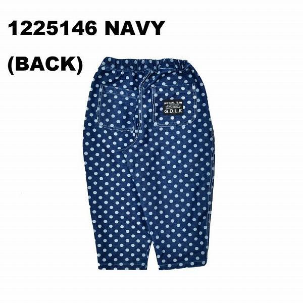 ニードルワーク （NEEDL WORK） OFFICIAL TEAM ドット柄デニムタックワイドパンツ( 130 140 150 ) キッズ 子ども服 | OFFICIAL TEAM | 04