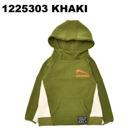 ニードルワーク （NEEDL WORK） OFFICIAL TEAM 裏毛シャギースイッチング パーカー  ( 130 140 150 ) 子ども服 ジュニア | OFFICIAL TEAM | 01