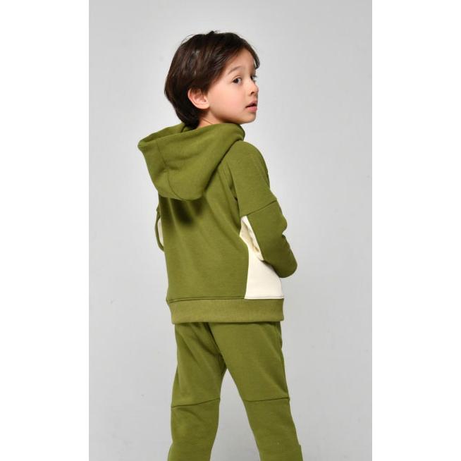 ●40%OFFセール●ニードルワーク （NEEDL WORK） OFFICIAL TEAM 裏毛シャギースイッチング パーカー  ( 130 140 150 ) 子ども服 ジュニア | OFFICIAL TEAM | 05