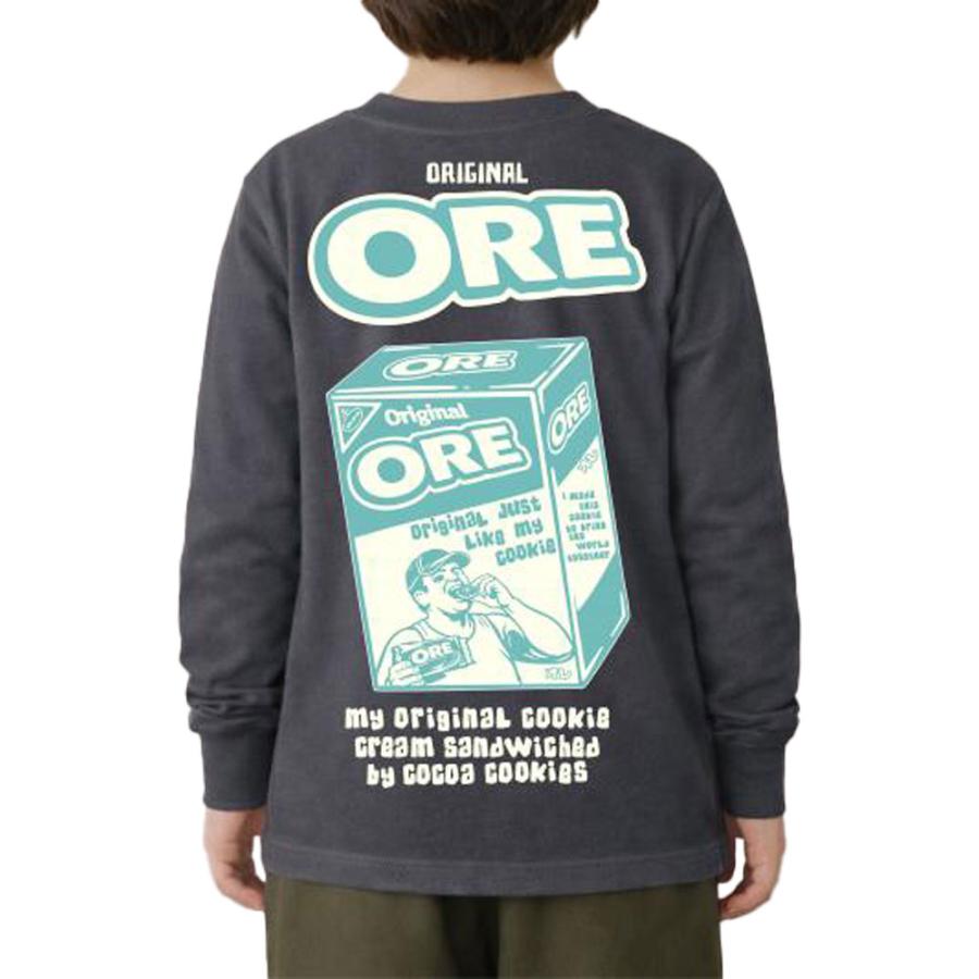 ニードルワーク （NEEDL WORK） OFFICIAL TEAM 「ORE！」バックプリント 長袖Tシャツ (  120 130 140 150 )  キッズ 幼児 通園 通学 おでかけ ロンT 男の子 女の | OFFICIAL TEAM | 02