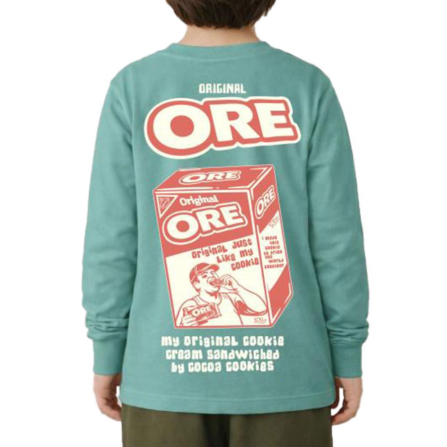 ニードルワーク （NEEDL WORK） OFFICIAL TEAM 「ORE！」バックプリント 長袖Tシャツ (  120 130 140 150 )  キッズ 幼児 通園 通学 おでかけ ロンT 男の子 女の | OFFICIAL TEAM | 04