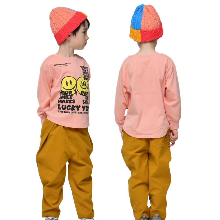 ニードルワーク （NEEDL WORK） OFFICIAL TEAM ツイル ワイド タックパンツ  (  130 140 150  )  キッズ 幼児 通園 通学 おでかけ 男の子 女の子 カジュアル | OFFICIAL TEAM | 03