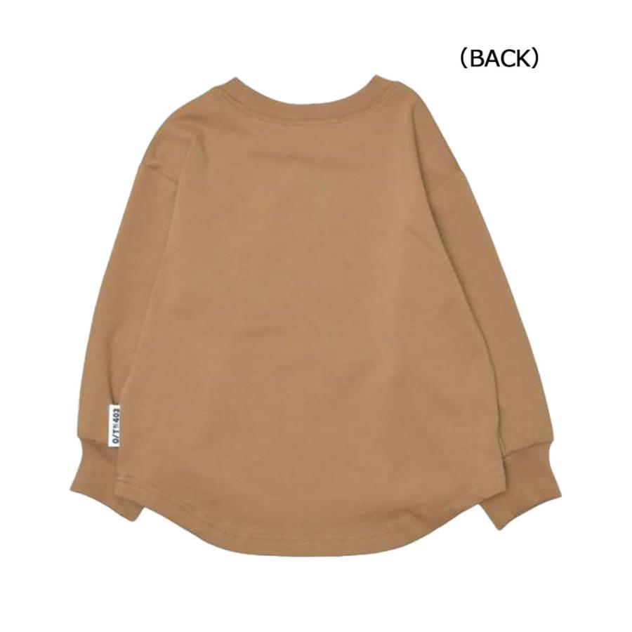 ニードルワーク （NEEDL WORK） OFFICIAL TEAM アメカジ風 イラスト ポケット付き 長袖 Tシャツ ( 120 130 140 150  ) 男の子 女の子 キッズ ジュニア ロンT  36 | OFFICIAL TEAM | 03