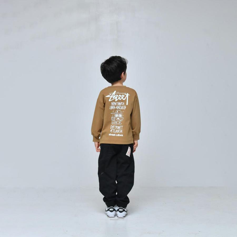 ニードルワーク （NEEDL WORK） OFFICIAL TEAM 360°ストレッチ ストリート ロゴ 長袖 Tシャツ ( 120 130 140 150  )    男の子 女の子 キッズ ロンT 通学 おで | OFFICIAL TEAM | 05