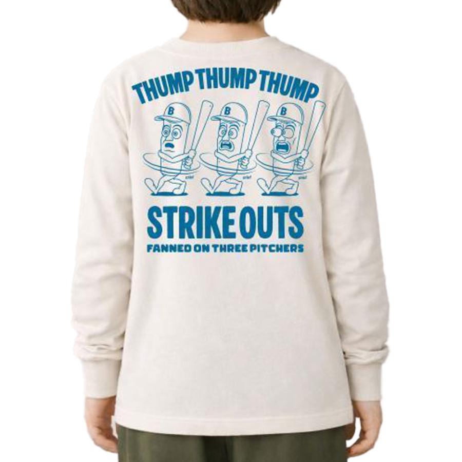 ニードルワーク （NEEDL WORK） OFFICIAL TEAM 20/天竺 THUMP×THUMP 長袖 Tシャツ ( 120 130 140 150  )    男の子 女の子 キッズ ロンT 通学 おでかけ | OFFICIAL TEAM | 02