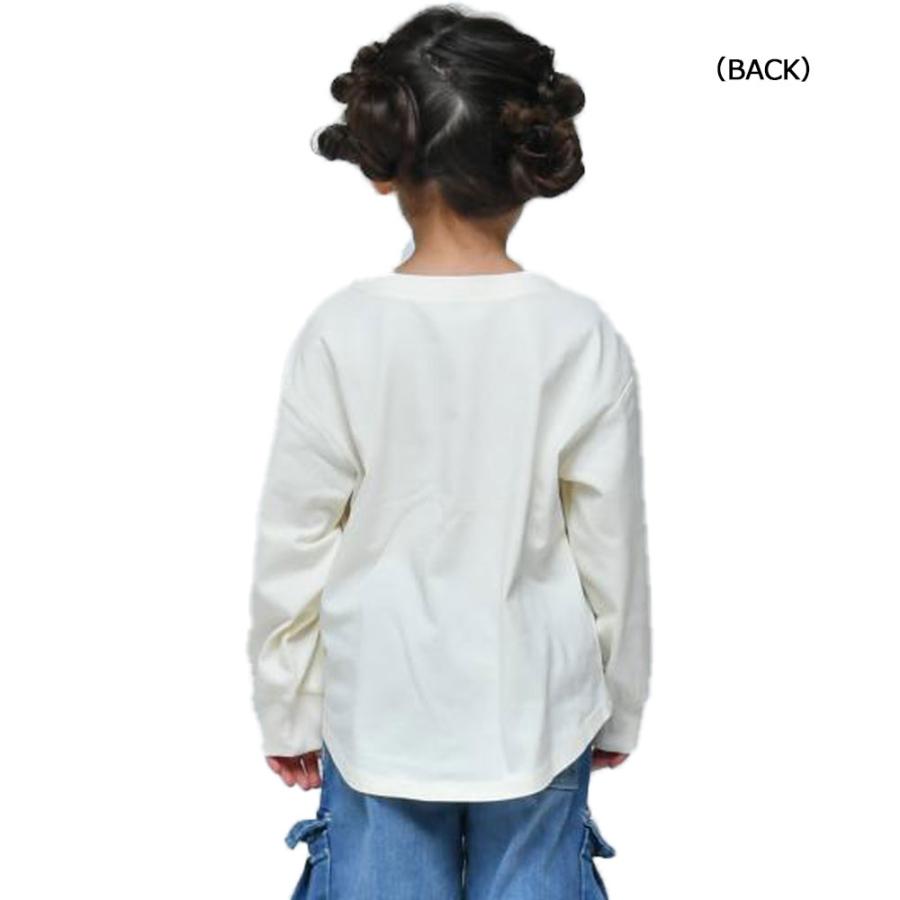 ニードルワーク （NEEDL WORK） OFFICIAL TEAM 20/天竺 JYOU GE GYAKU ラウンド 長袖 Tシャツ ( 120 130 140 150  )   男の子 女の子 | OFFICIAL TEAM | 03
