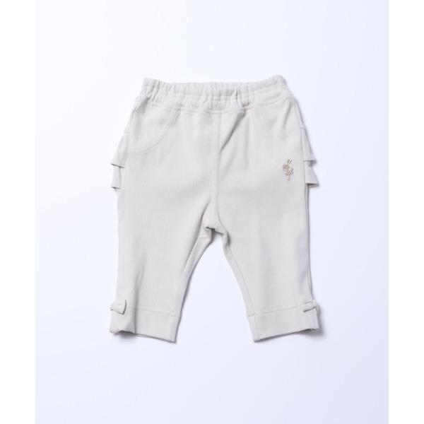●50%OFFセール●ラスト１点●ニットプランナー　Knit　Planner　ストレッチツイルの7分丈カラーパンツ(80・90)　ベビーパンツ 赤ちゃん アウトレット | KP(キッズ) | 05