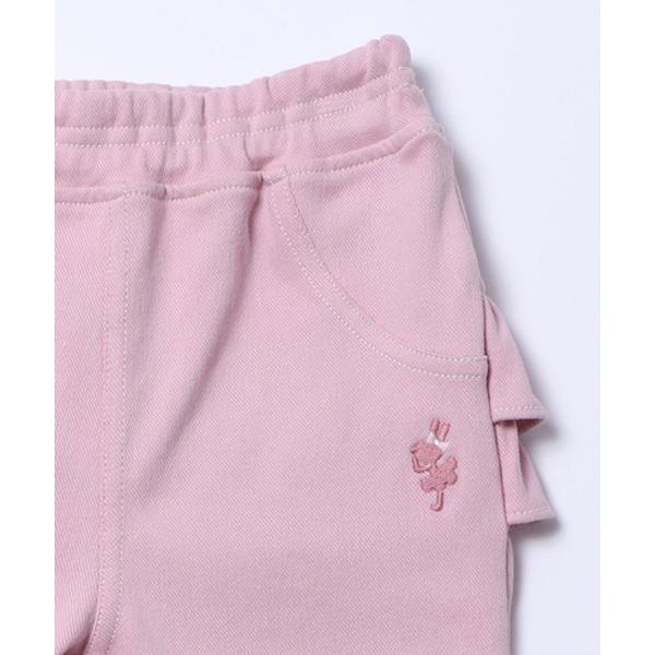 ●50%OFFセール●ラスト１点●ニットプランナー　Knit　Planner　ストレッチツイルの7分丈カラーパンツ(80・90)　ベビーパンツ 赤ちゃん アウトレット | KP(キッズ) | 07