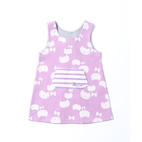 ●50%OFFセール●ラスト１点●ニットプランナー　Knit　Planner　mimiちゃん柄のジャンパースカート(80・90）/KP　半額 セール アウトレット | KP(キッズ) | 01