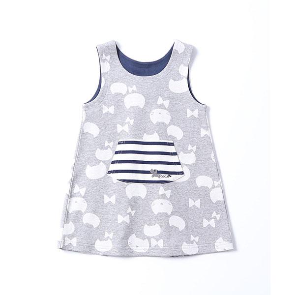 ●50%OFFセール●ラスト１点●ニットプランナー　Knit　Planner　mimiちゃん柄のジャンパースカート(80・90）/KP　半額 セール アウトレット | KP(キッズ) | 02