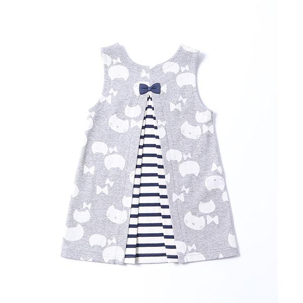 ●50%OFFセール●ラスト１点●ニットプランナー　Knit　Planner　mimiちゃん柄のジャンパースカート(80・90）/KP　半額 セール アウトレット | KP(キッズ) | 03