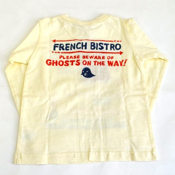 ニードルワーク　オフィシャルチーム OFFICIAL TEAM　FRENCH BISTRO T-SHIRT 長袖Tシャツ（100cm・110cm・120cm・130cm・140cm） | OFFICIAL TEAM | 03