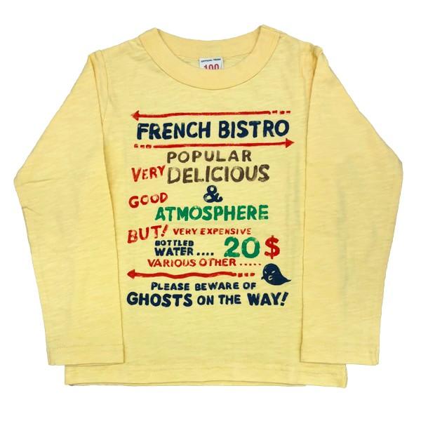 ニードルワーク　オフィシャルチーム OFFICIAL TEAM　FRENCH BISTRO T-SHIRT 長袖Tシャツ（100cm・110cm・120cm・130cm・140cm） | OFFICIAL TEAM | 06