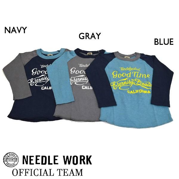 ニードルワーク　オフィシャルチーム OFFICIAL TEAM　GOOD TIME T-SHIRT 長袖Tシャツ（100cm・110cm・120cm・130cm・140cm） | OFFICIAL TEAM