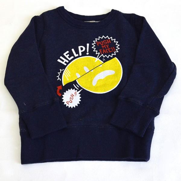 ニードルワーク　オフィシャルチーム OFFICIAL TEAM　FACE SWEAT SHIRT トレーナー（100cm・110cm） | OFFICIAL TEAM | 03