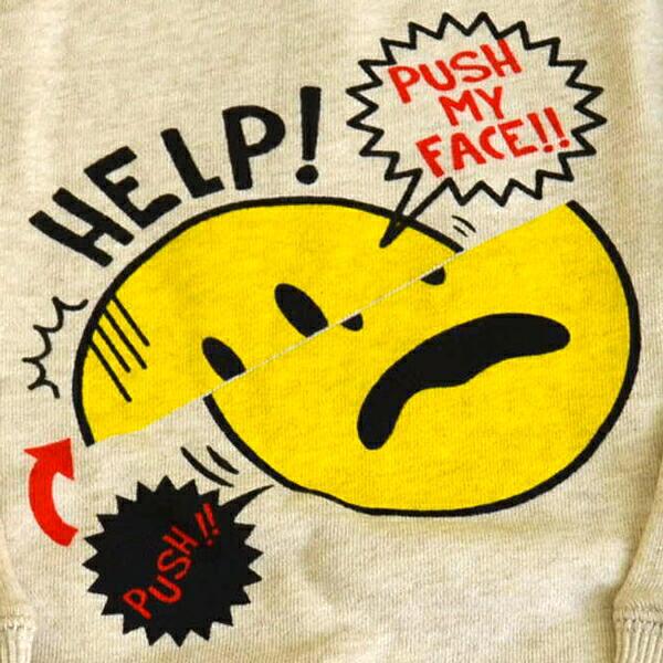 ニードルワーク　オフィシャルチーム OFFICIAL TEAM　FACE SWEAT SHIRT トレーナー（100cm・110cm） | OFFICIAL TEAM | 05