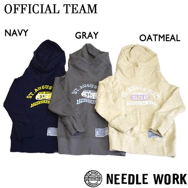 ニードルワーク（NEEDL WORK）OFFICIAL TEAM　ST.AUGUSTINE SWEAT SHIRT（100cm・110cm・120cm・130cm・140cm） | OFFICIAL TEAM