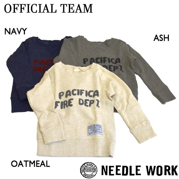 ニードルワーク（NEEDL WORK）OFFICIAL TEAM　ST.AUGUSTINE SWEAT SHIRT（100cm・110cm・120cm・130cm・140cm） | OFFICIAL TEAM