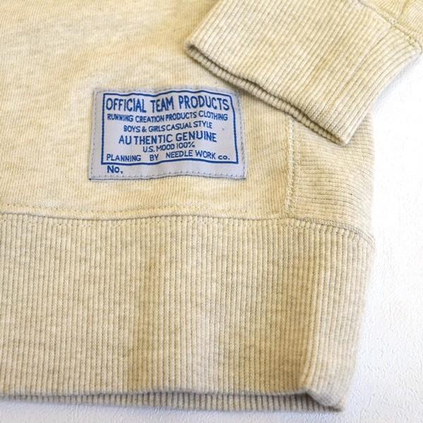 ニードルワーク（NEEDL WORK）OFFICIAL TEAM　ST.AUGUSTINE SWEAT SHIRT（100cm・110cm・120cm・130cm・140cm） | OFFICIAL TEAM | 07