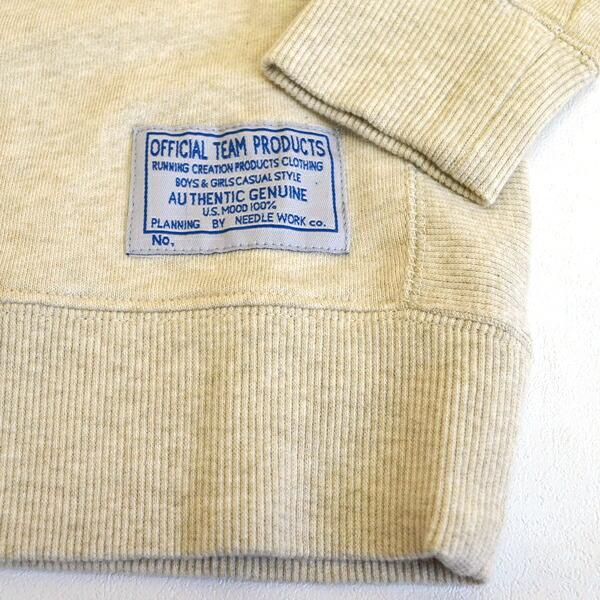 ニードルワーク（NEEDL WORK）OFFICIAL TEAM　ST.AUGUSTINE SWEAT SHIRT（100cm・110cm・120cm・130cm・140cm） | OFFICIAL TEAM | 07