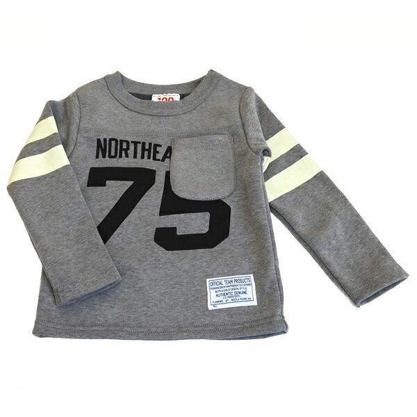 ニードルワーク（NEEDL WORK）OFFICIAL TEAM　USED DYE NORTHEASTERN WRAM SWEAT SHIRT（100cm・110cm・120cm・130cm・140cm） | OFFICIAL TEAM | 02