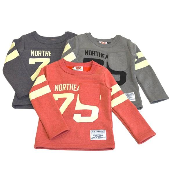 ニードルワーク（NEEDL WORK）OFFICIAL TEAM　USED DYE NORTHEASTERN WRAM SWEAT SHIRT（100cm・110cm・120cm・130cm・140cm） | OFFICIAL TEAM | 08