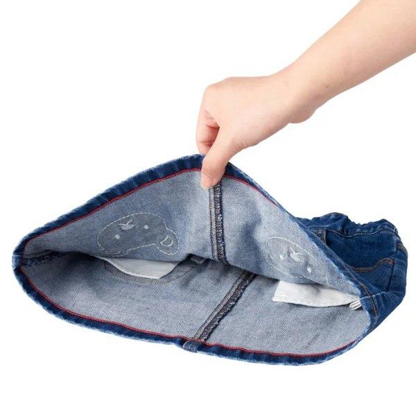 ●取り寄せ商品● ミキハウス mikihouse ミキハウスベア スカート ( 80 100 120 )  ベビー 幼児 キッズ 女の子 デニム | MIKI HOUSE | 03