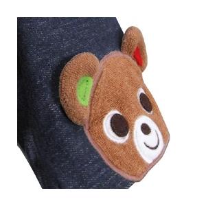 ミキハウス正規販売店/ミキハウス　mikihouse　おひざにお顔８分丈パンツ(70cm・80cm・90cm） | MIKI HOUSE | 01