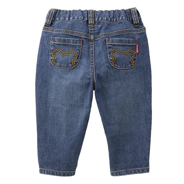 ●取り寄せ商品●ミキハウス　mikihouse　ミキハウスベア パンツ  デニム  カジュアル（80・90・100・110・120・130）_2