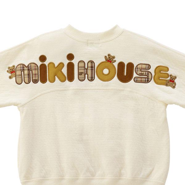 ミキハウス　トレーナー　　ミキハウスベア　120 MIKI HOUSE（ミキハウス） ○取り寄せ商品○ミキハウス ミキハウスベア