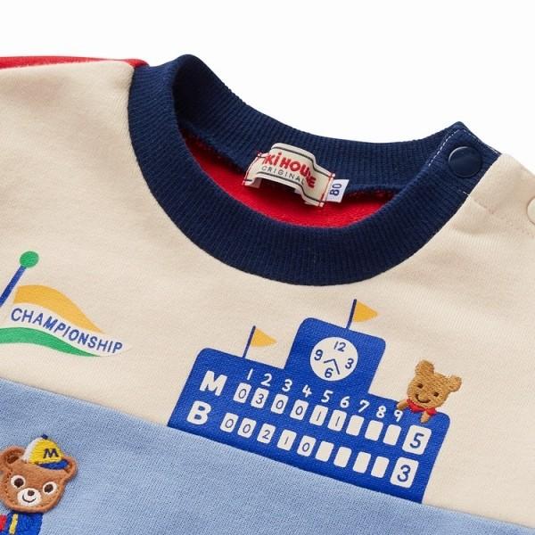 ミキハウス ベースボールトレーナー 100 MIKI HOUSE ○40％OFFセール○ミミキハウス mikihouse ベース